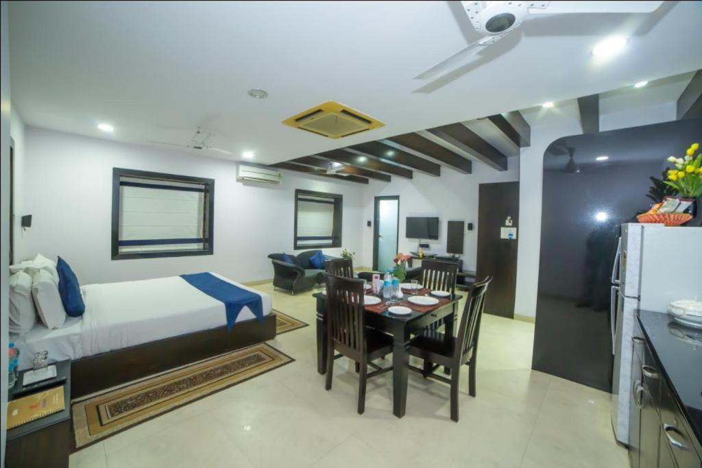 하이데라바드 Hill View Begumpet B&B 외부 사진