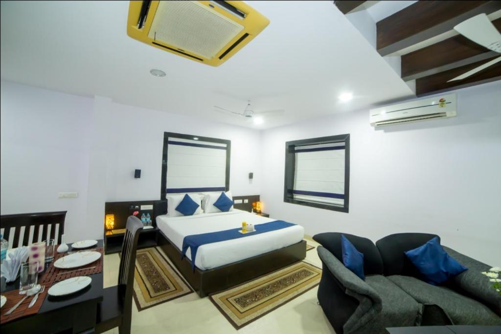 하이데라바드 Hill View Begumpet B&B 외부 사진
